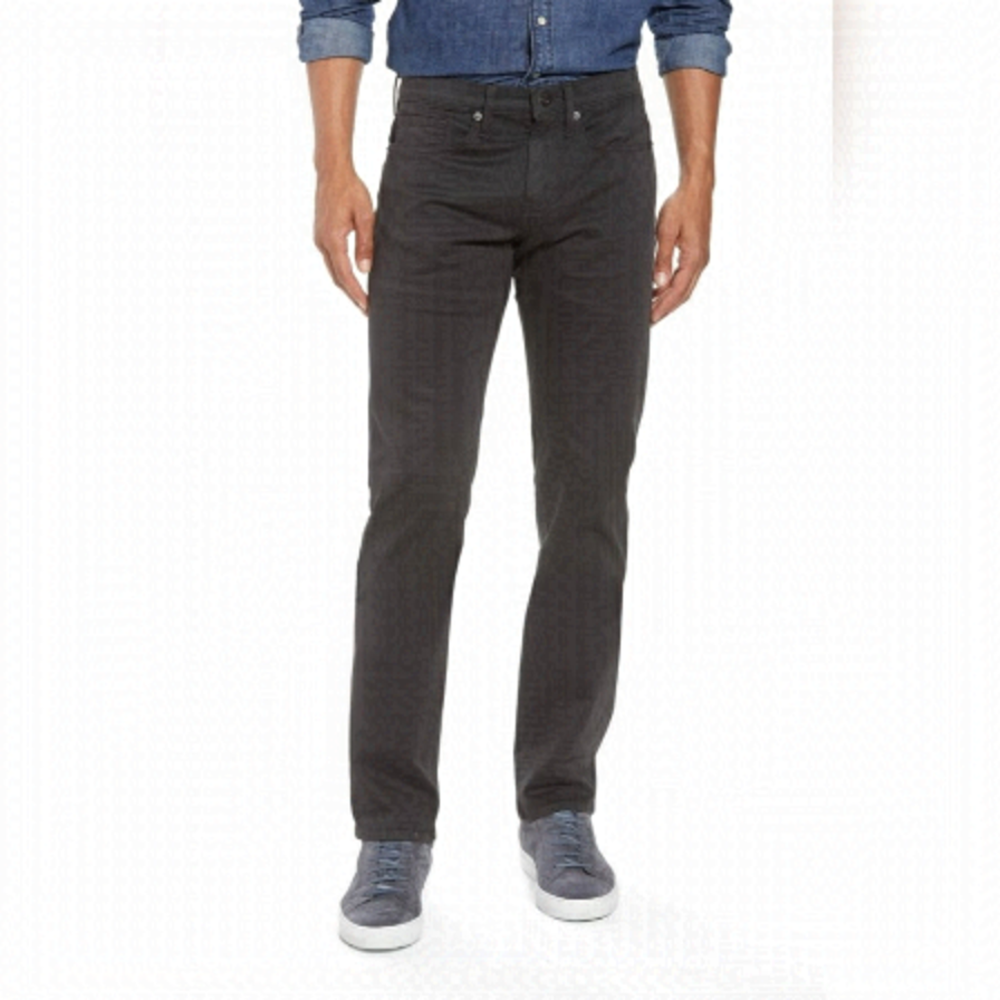 Frame | Men's L'Homme Slim Jeans in Military Green Size 36x33